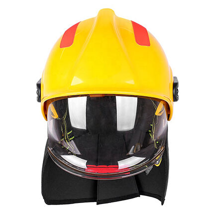 ANBEN FIRE Europe PEI 17 Full Face Goggles Style Fire Fighting Helmet(AB-17F)