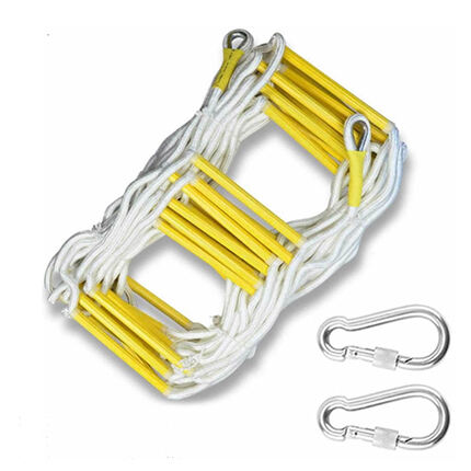 High Strength Nylon Rescue Ladder with Hooks