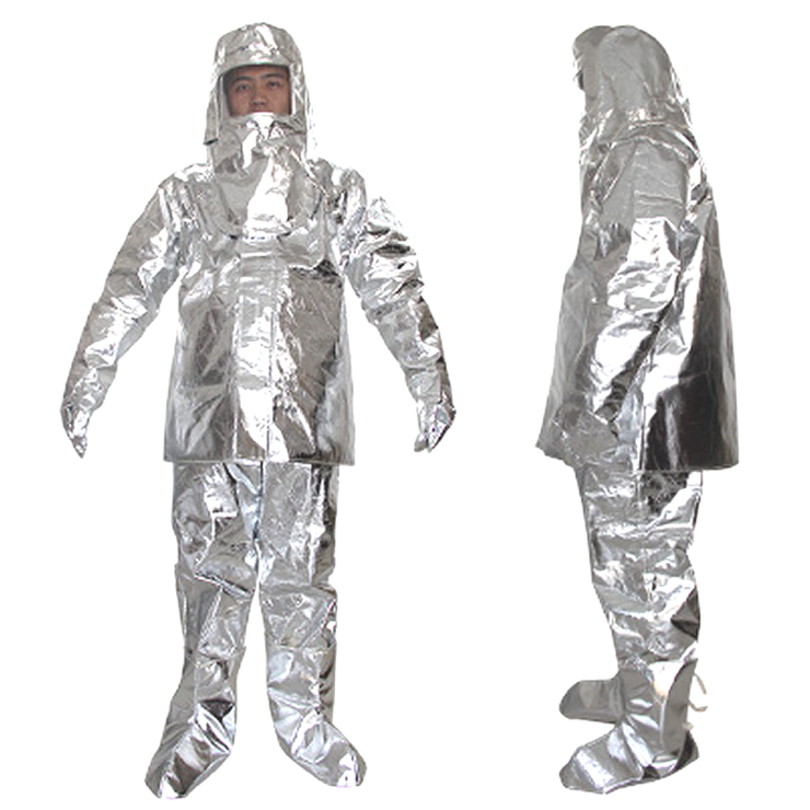 ANBEN FIRE EN1486 Anti radiation Aluminized fire fighting suits Aluminum suit (ABL-F11)