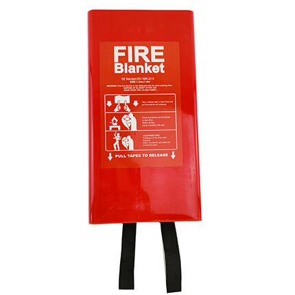 100% Fiber Glass EN1869 Certified Fire Blanket PVC BOX