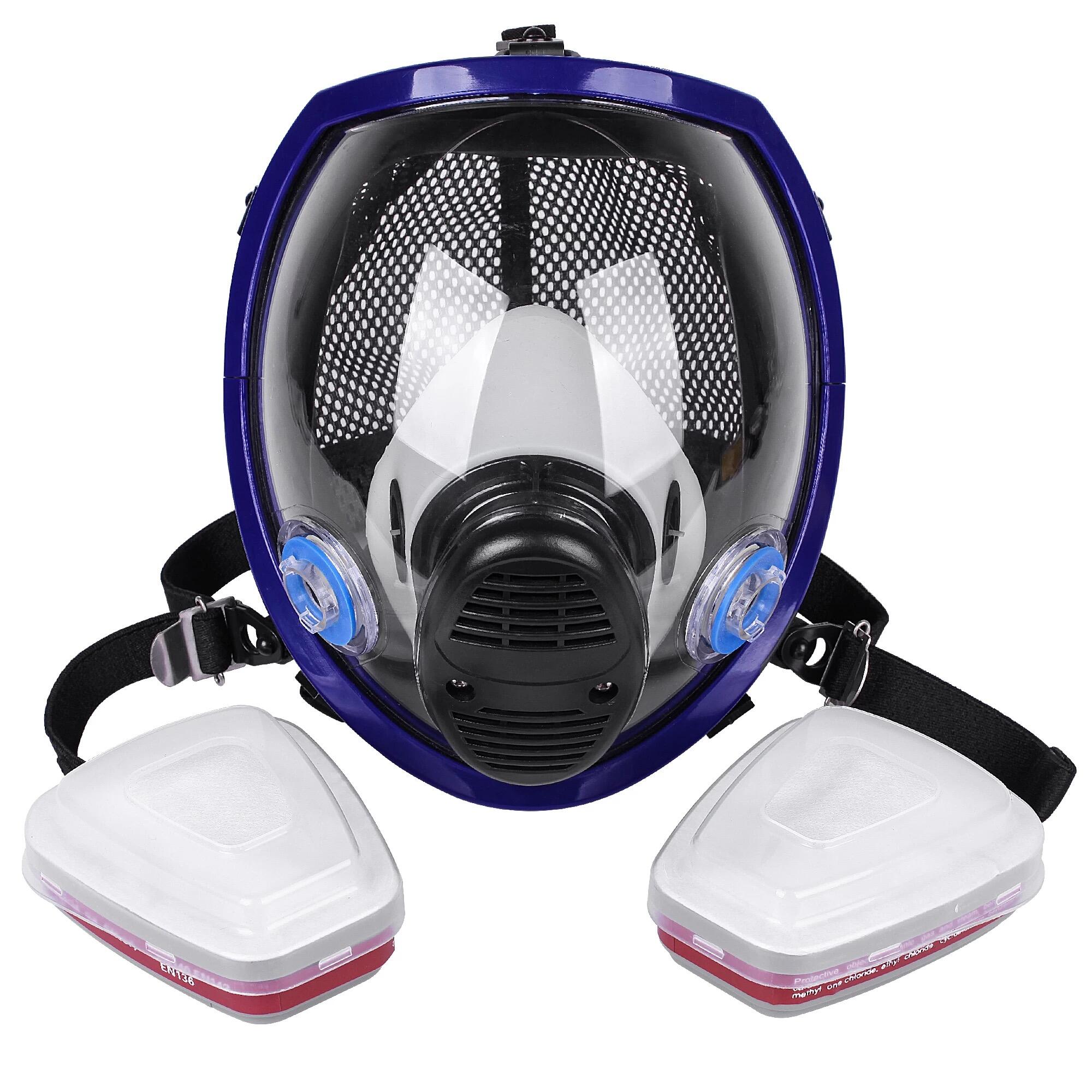 ANBEN FIRE High quality Reusable and Adjustable-size Full-face Spherical Gas Mask (ABFM202B)