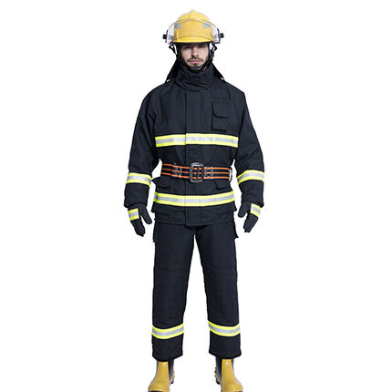 EN469 CERTIFICATED 14-Style Four Layer Fire Fighting Suits(Style-14))