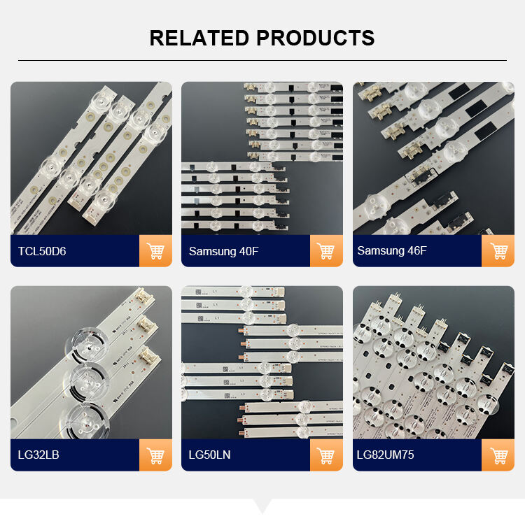 Led Backlight Strip TCL D50A630U L50E5800A-UD 50P20US 50D2900A/B Bar Led Backlight Repair manufacture