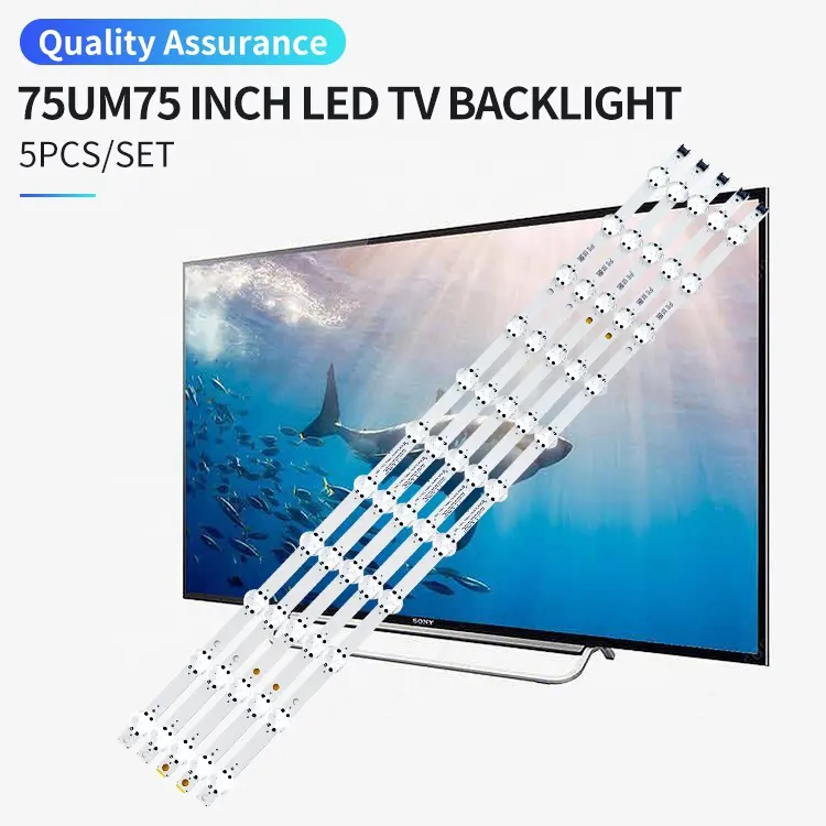 Factory Wholesale 75INCH 75UM75 LED Light Bar For SSC_Trident_75UM75_S SC_Y19.5_Trident_75UM75_REV00_190823 TV Repair