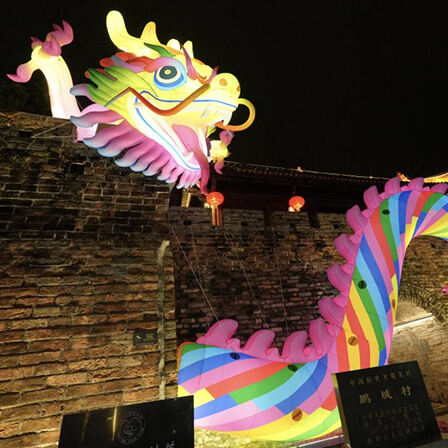 Reject the same stereotypes of the Year of the Dragon! Colorful "Pengpeng" Dragon leaps over the city of Dapeng!