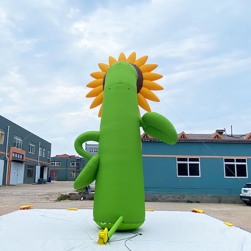 Inflatable sunflower