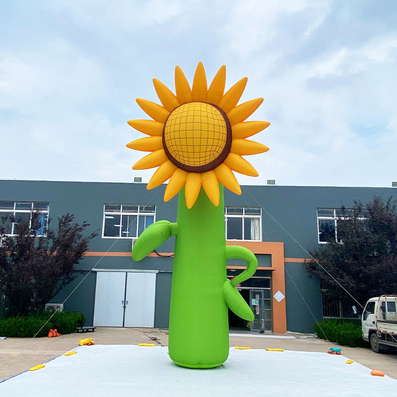 Inflatable sunflower