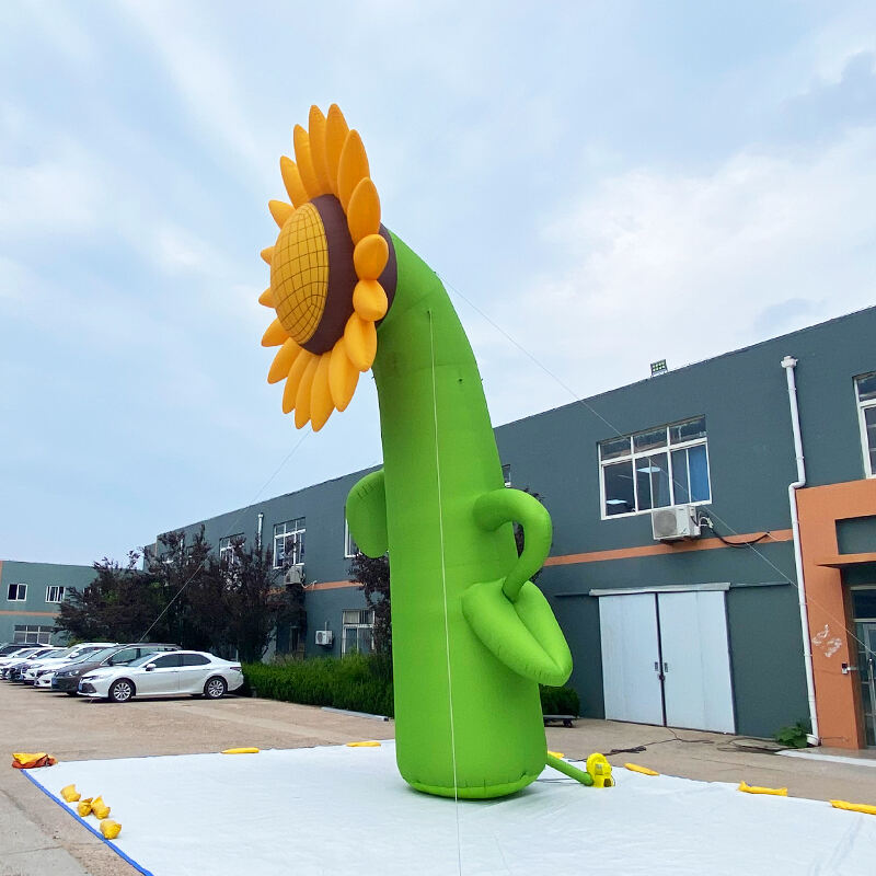 Inflatable sunflower