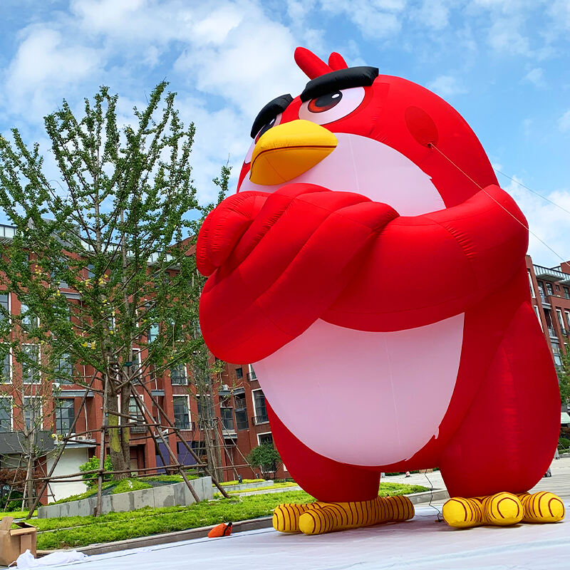 Inflatable giant angry birds