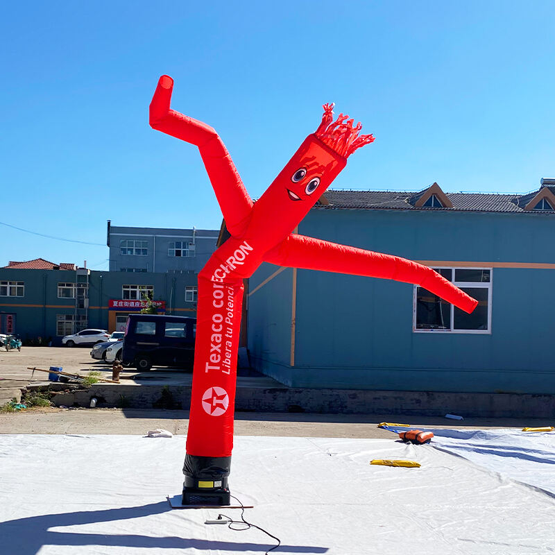 Inflatable One Leg Red Air Dancer