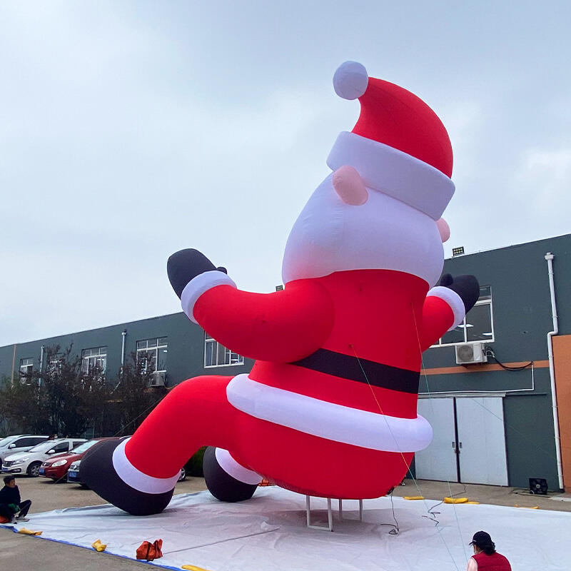 Aero Lying Inflatable Father Christmas