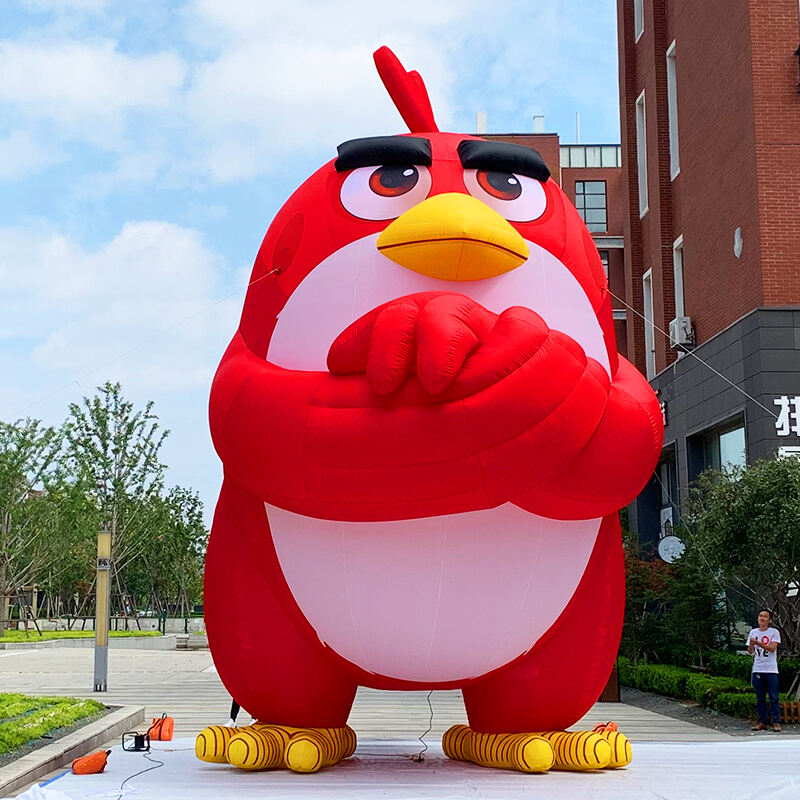 Inflatable giant angry birds