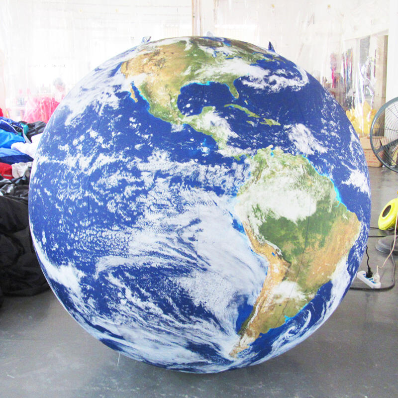 Inflatable Giant simulated earth