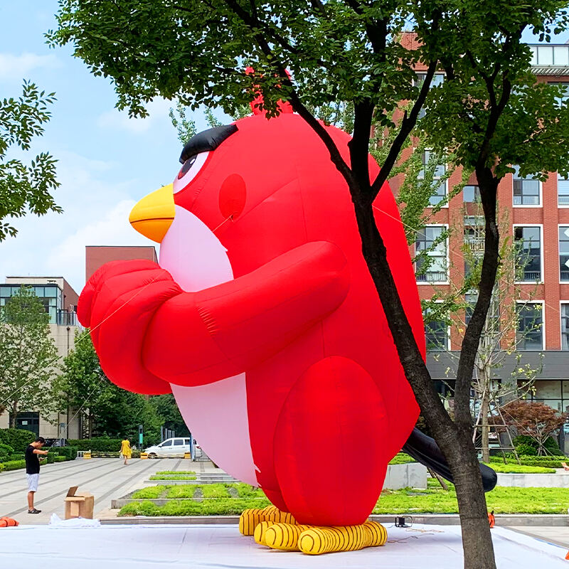 Inflatable giant angry birds