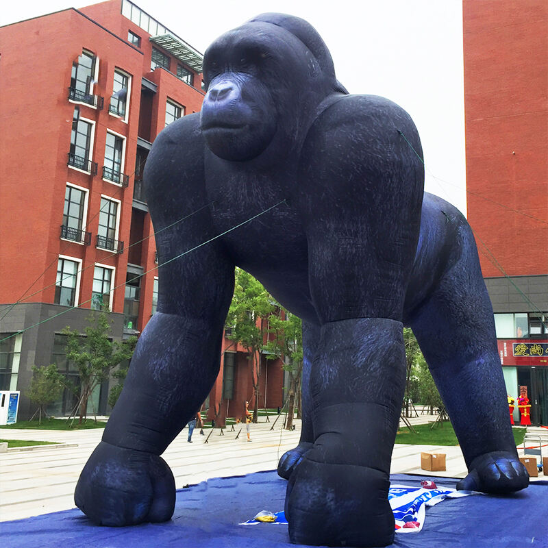 Inflatable giant simulated Chimpanzees