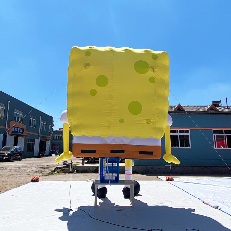 Inflatable giant spongebob