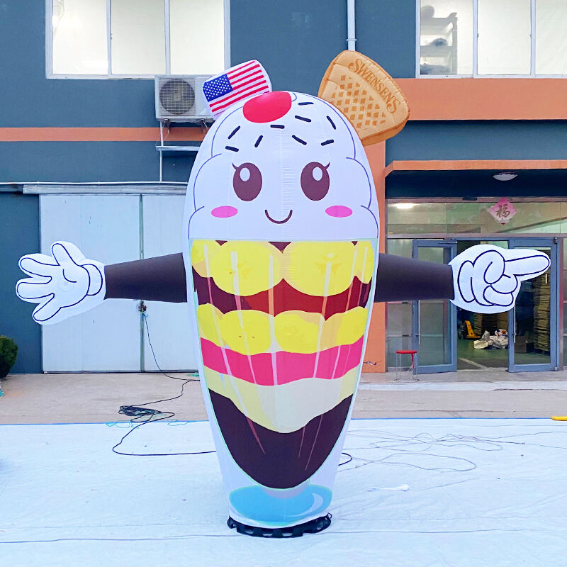 Inflatable Ice cream Waving Hand Air Dancer