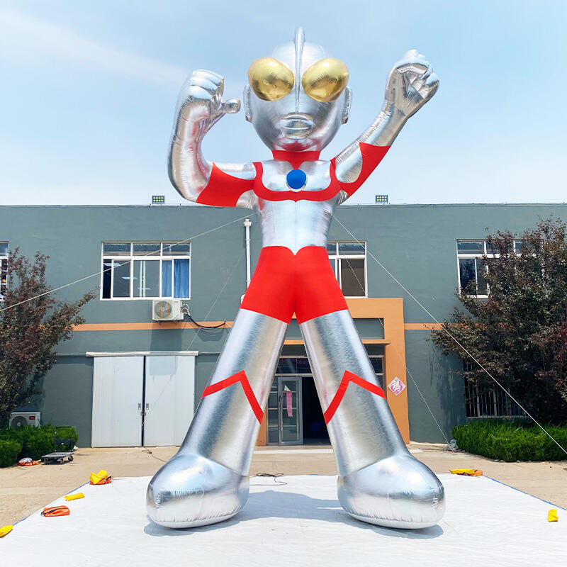 Inflatable giant ultraman