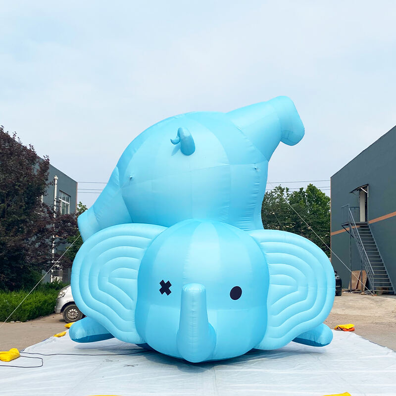 Elephantus inflatable blue