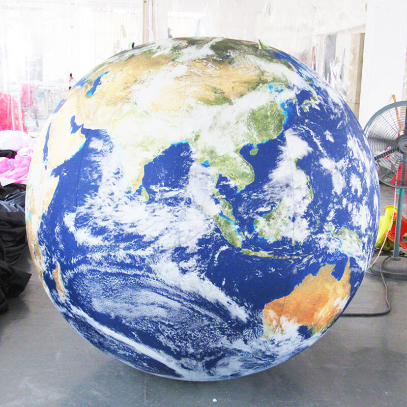 Inflatable Giant simulated earth