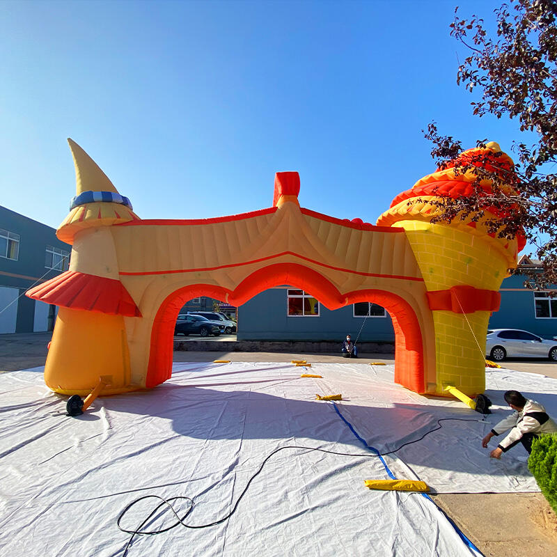 Inflatable Fairytale Town Customized Arch