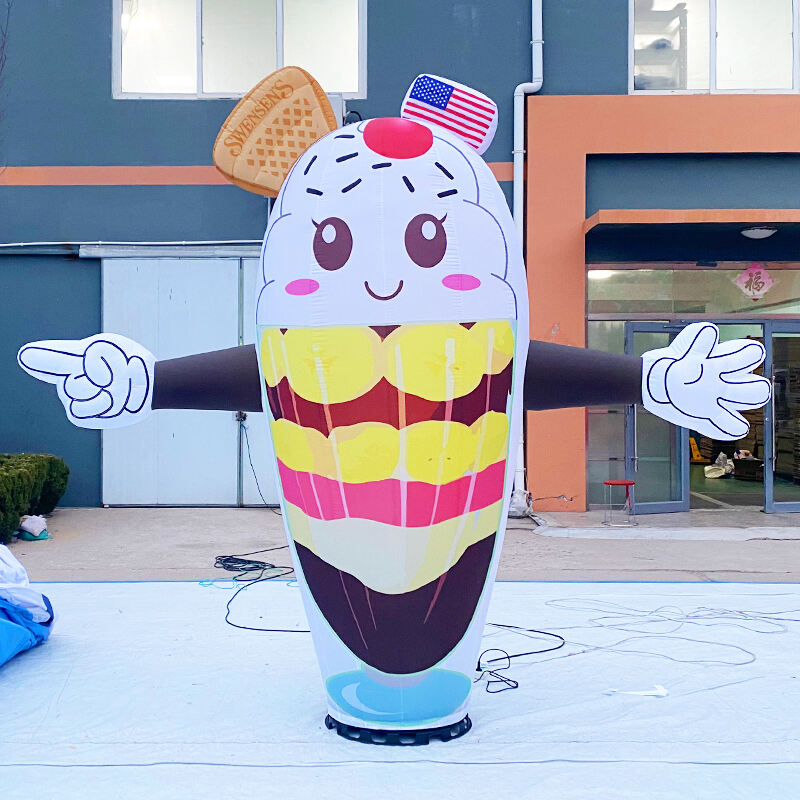 Inflatable Ice cream Waving Hand Air Dancer