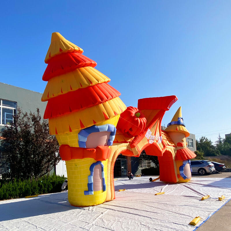 Inflatable Fairytale Town Customized Arch