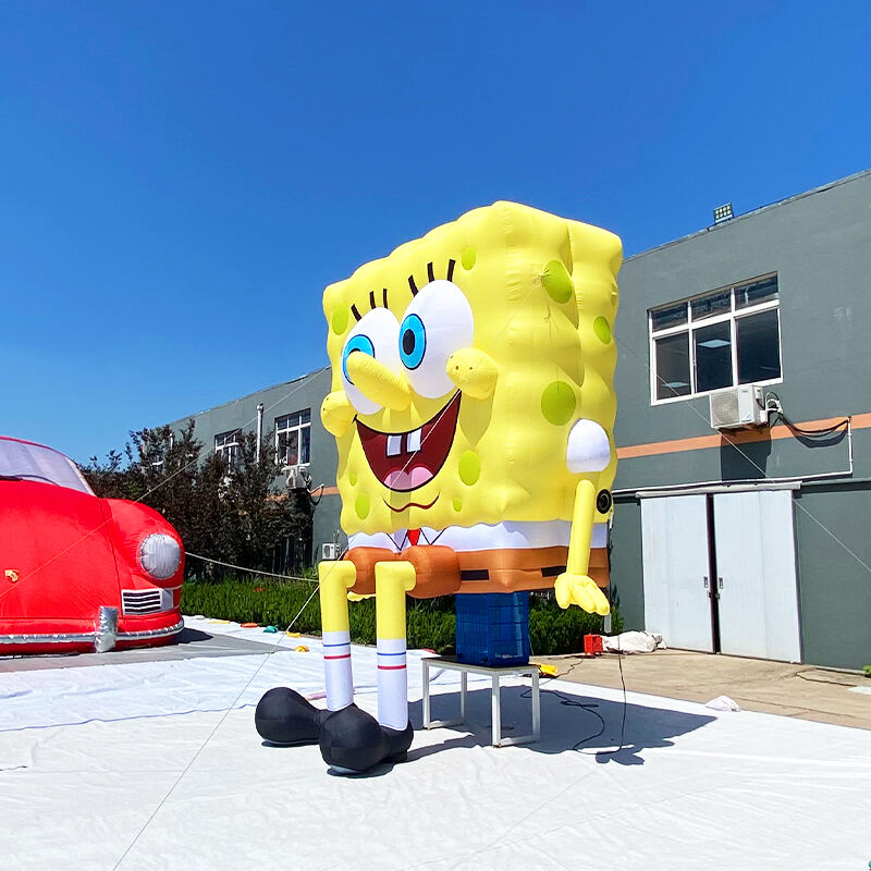 Inflatable giant spongebob