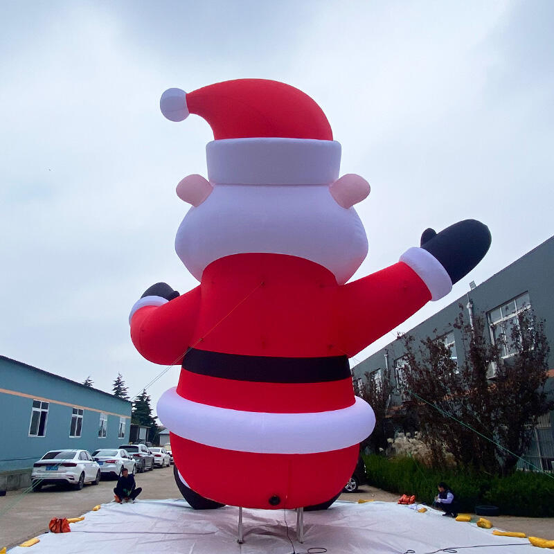 Aero Lying Inflatable Father Christmas