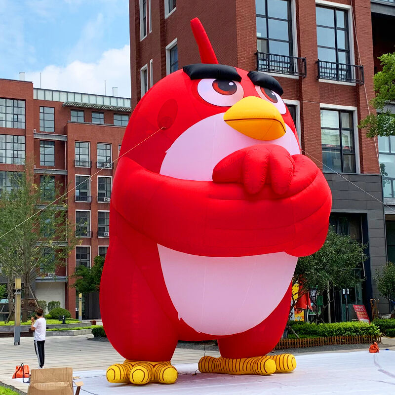 Inflatable giant angry birds