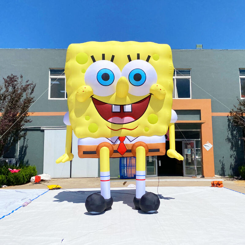 Inflatable giant spongebob