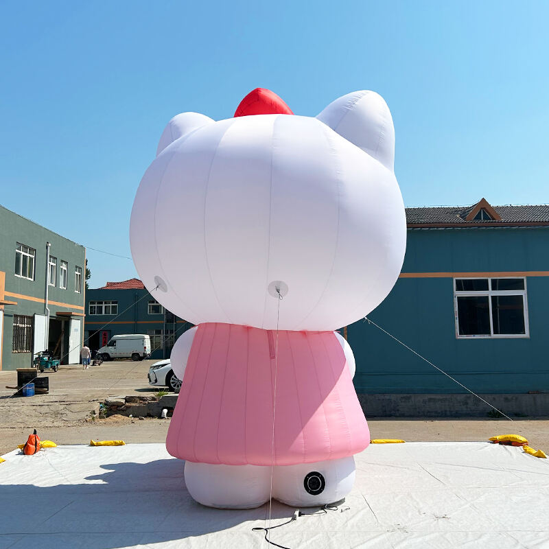 Inflatable Hello Kitty with lights