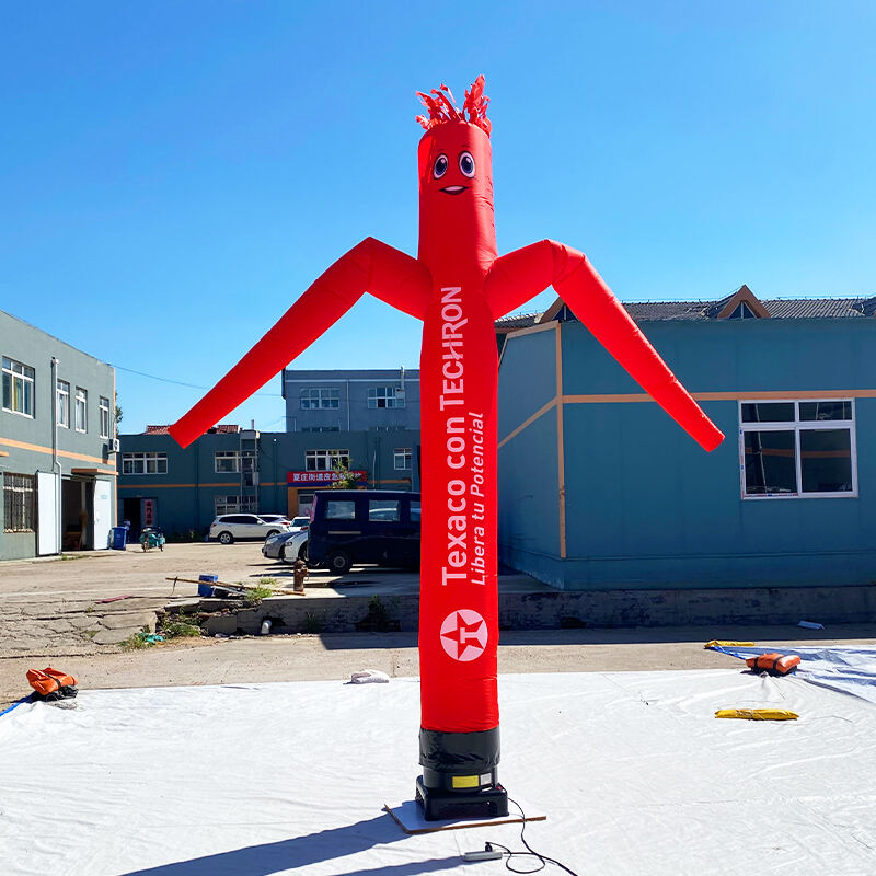 Inflatable One Leg Red Air Dancer