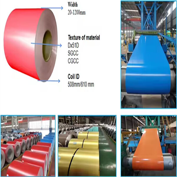 الميزات المستدامة والصديقة للبيئة لألواح GI المطلية باللون
