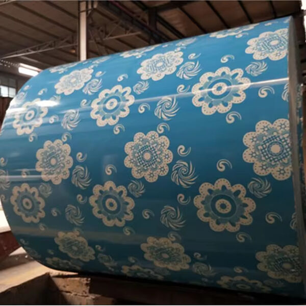 النطاق الواسع للألوان والأسطح المتوفرة في صفيحات الفولاذ PPGI PPGL