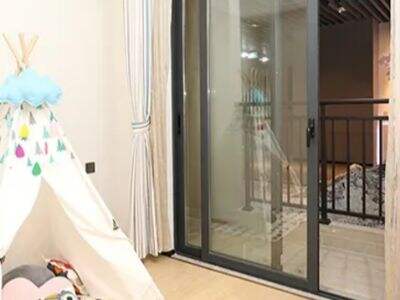 What kind of aluminum sliding doors are currently popular?