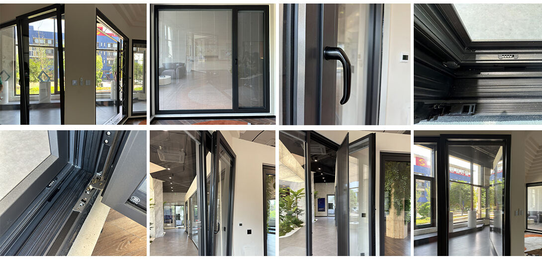 75 series Greensee Glass Electric Tilt & Turn Casement Window supplier