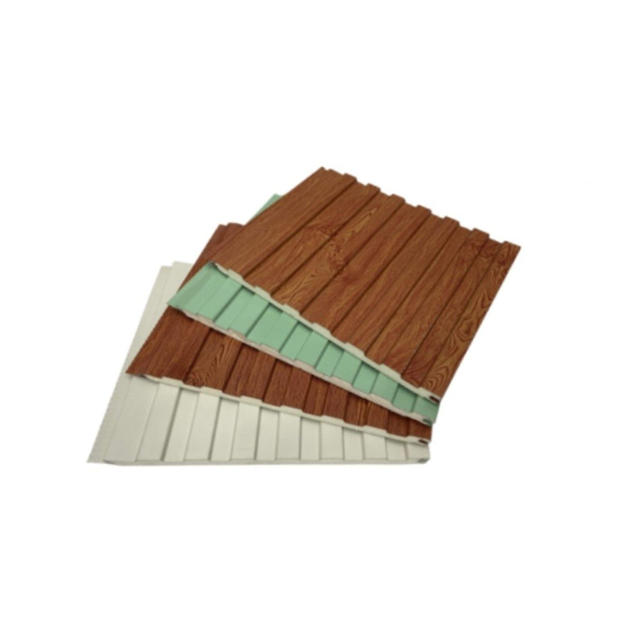 China factory polyurethane foam sandwich panels exterior siding wall sandwich panel para sa cold room house building