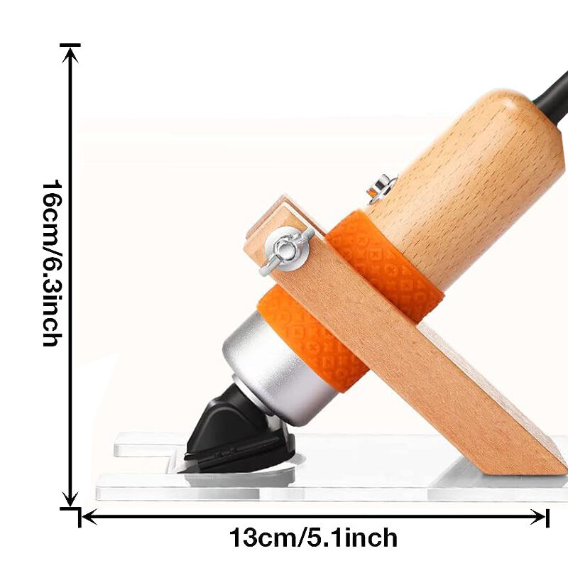 Raw wood color electric fader