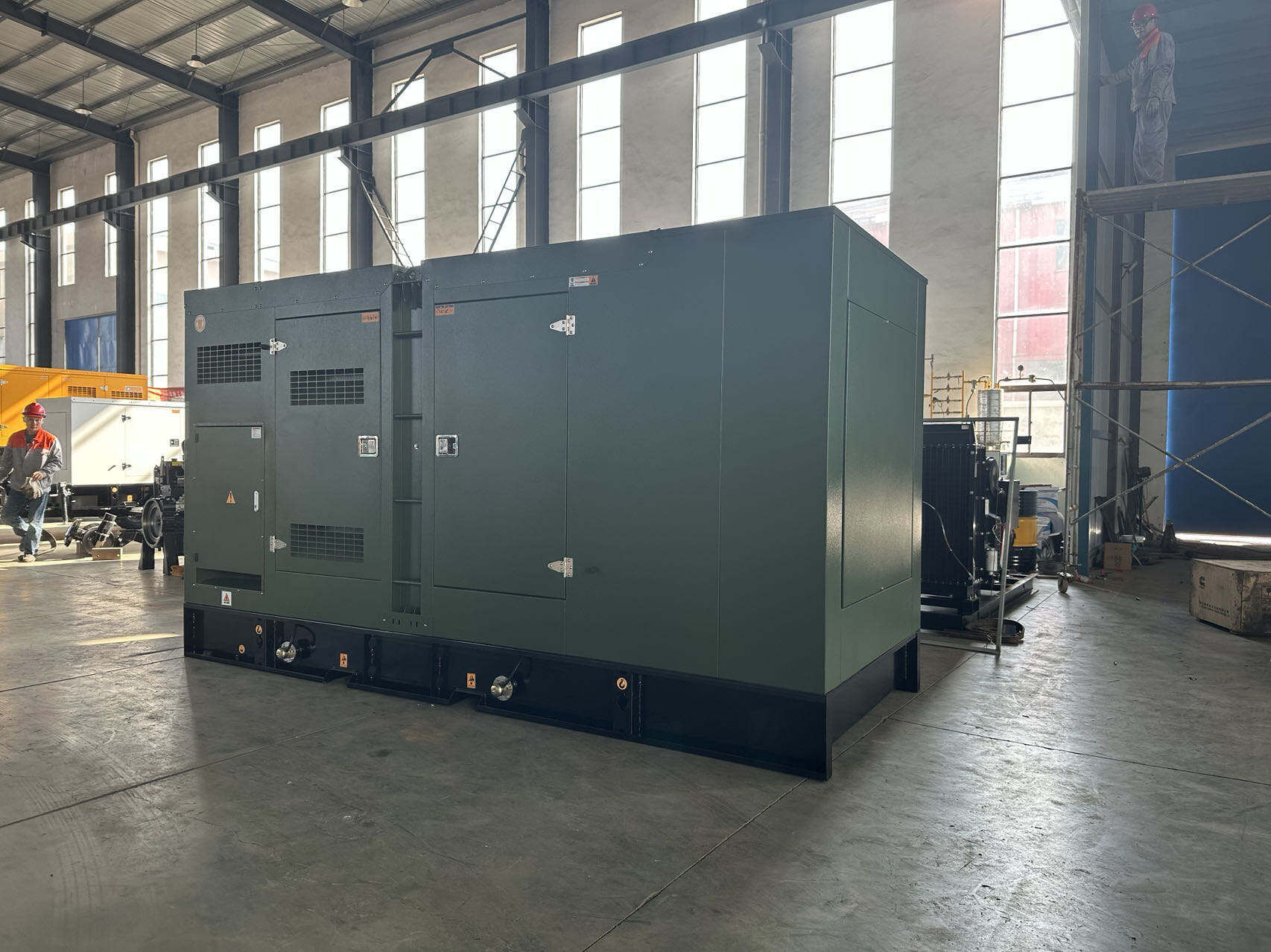 400kva Cummins generator set shipped to Poland