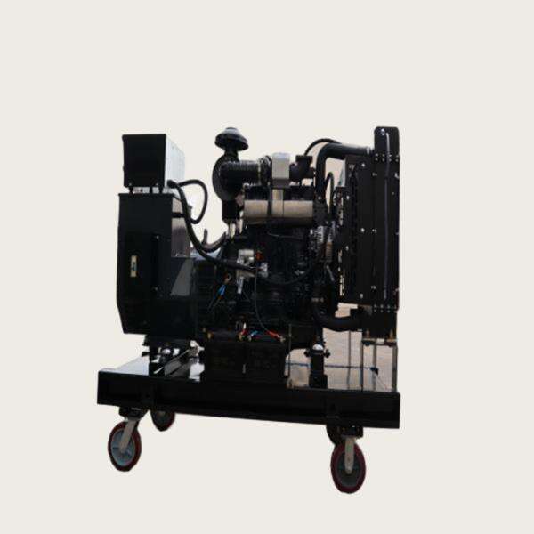 Maximum power output in a compact form with containerized gense