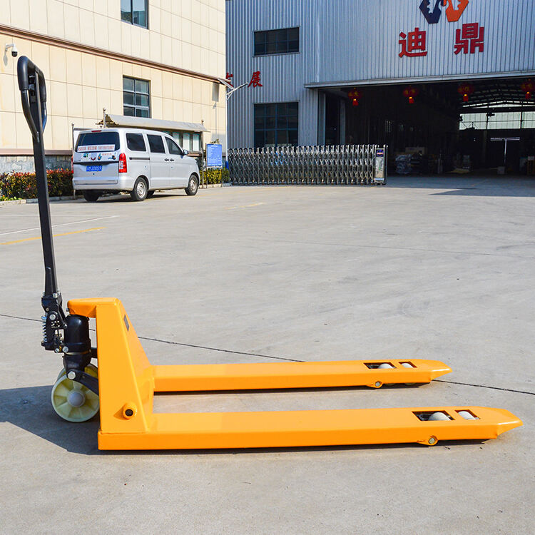 Uni-silent Cheap 2 Ton Hand Pallet Truck diding brand  Manual Hydraulic Jack Trolley with high quality supplier