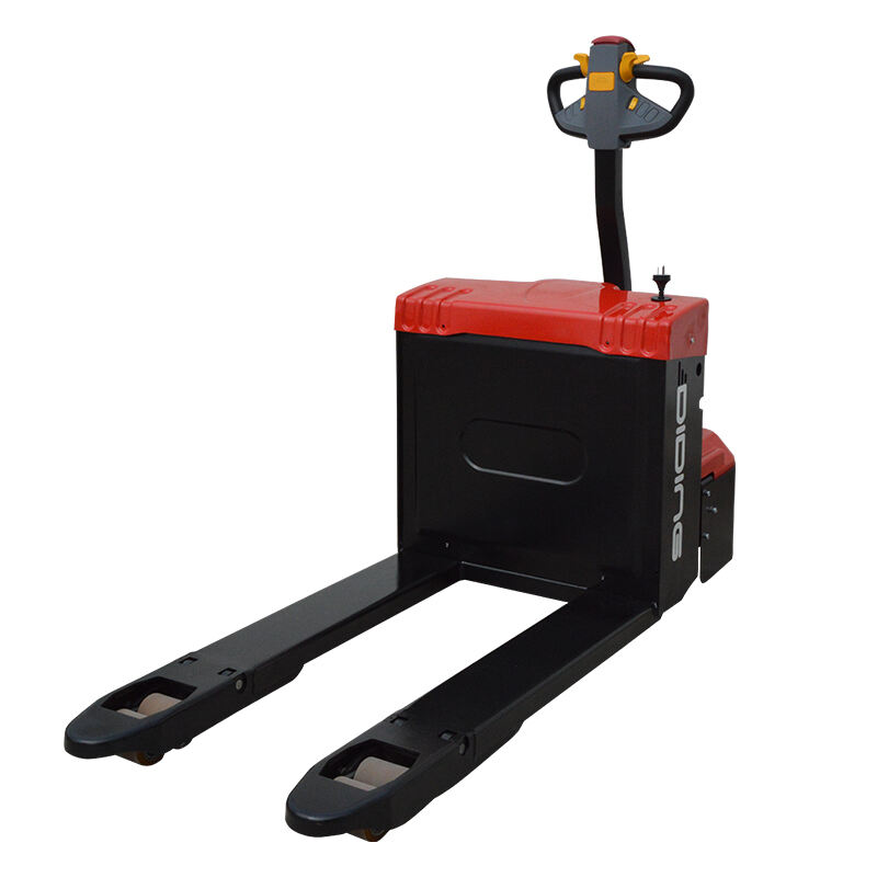 2ton Lithium Battery pallet jack Walkie Mini Electric Powered Pallet Forklift Truck for Warehouse details