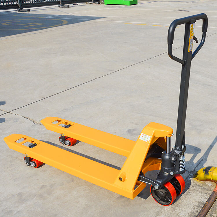 Uni-silent Cheap 2 Ton Hand Pallet Truck diding brand  Manual Hydraulic Jack Trolley with high quality factory