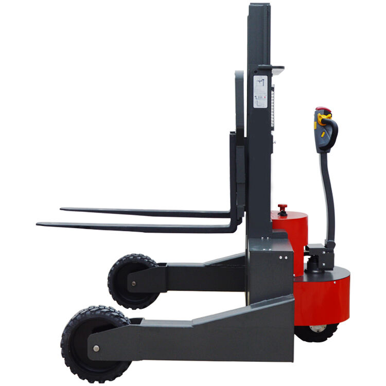 Electric Pallet Stacker Forklift Truck Rough Terrain Pallet Truck hot sale Rough Terrain Pallet Truck Electric factory