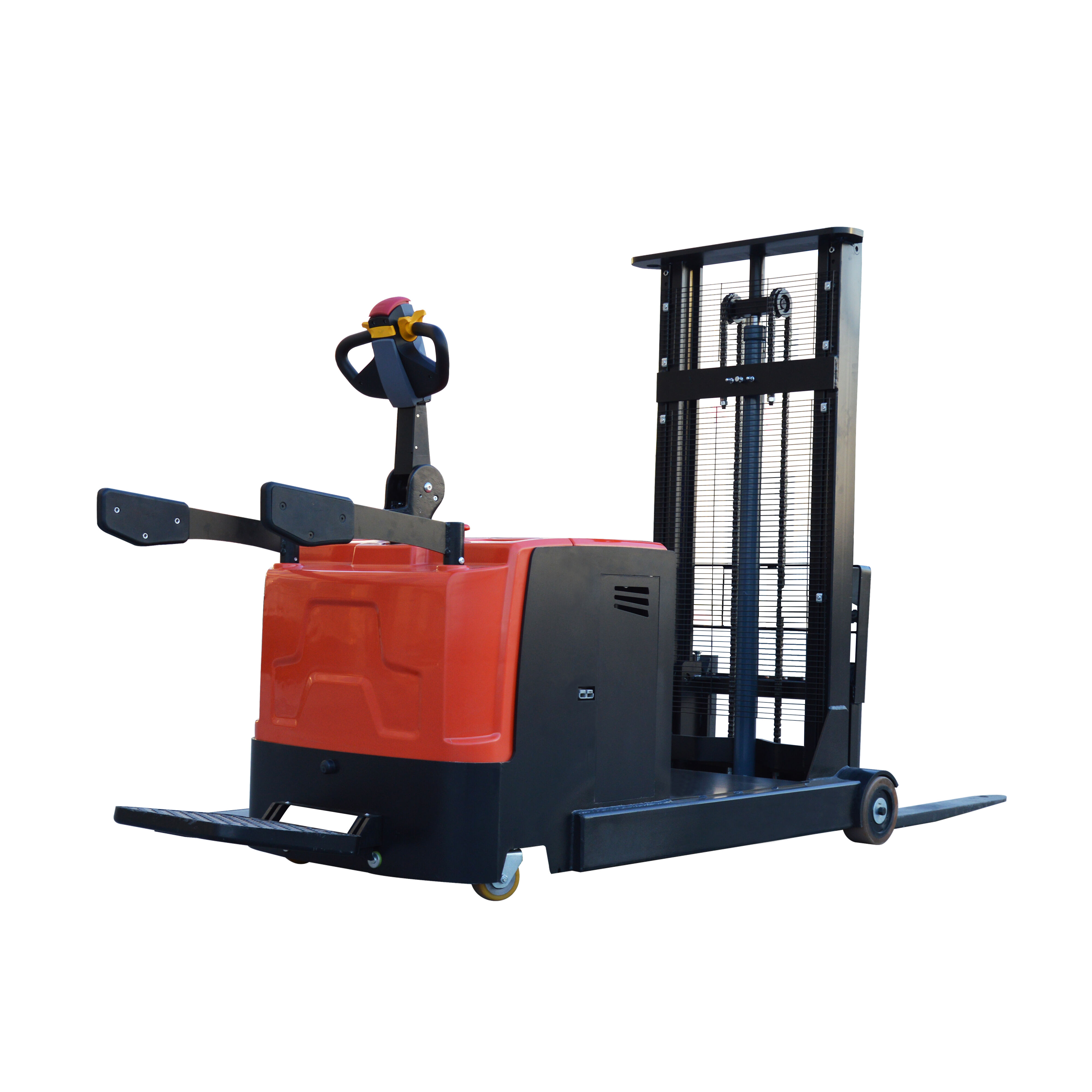 Warehouse 1000kg Counterbalance Electric Container Reach Pallet Forklift Stacker details