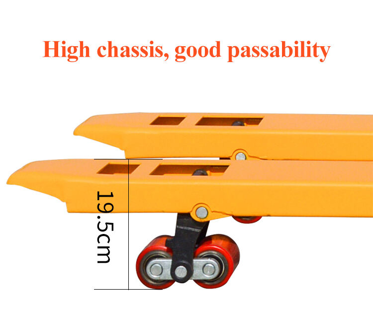 Uni-silent Cheap 2 Ton Hand Pallet Truck diding brand  Manual Hydraulic Jack Trolley with high quality manufacture