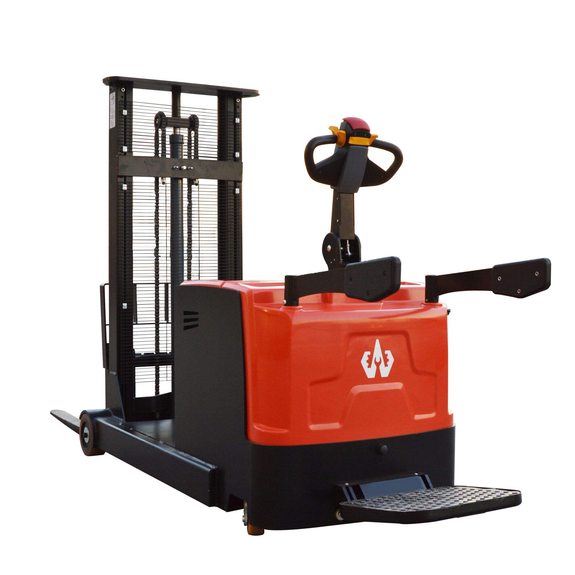 Pallet Reach Stacker  Electric Truck Forklift Cheap Price Fully Electric Stacker With Paper Roll Clamp