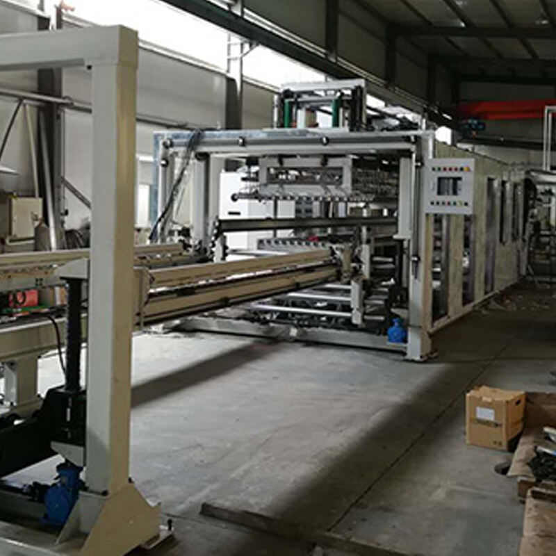 Auto ceiling dry method automatic molding line