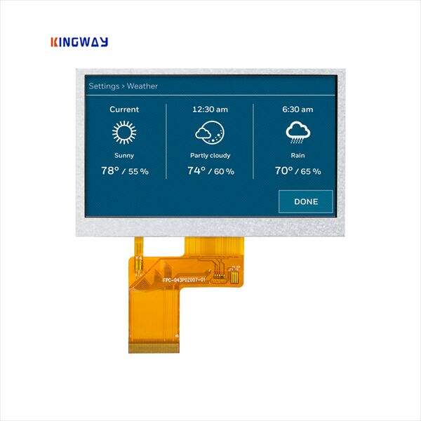 Innovation in TFT and IPS Display